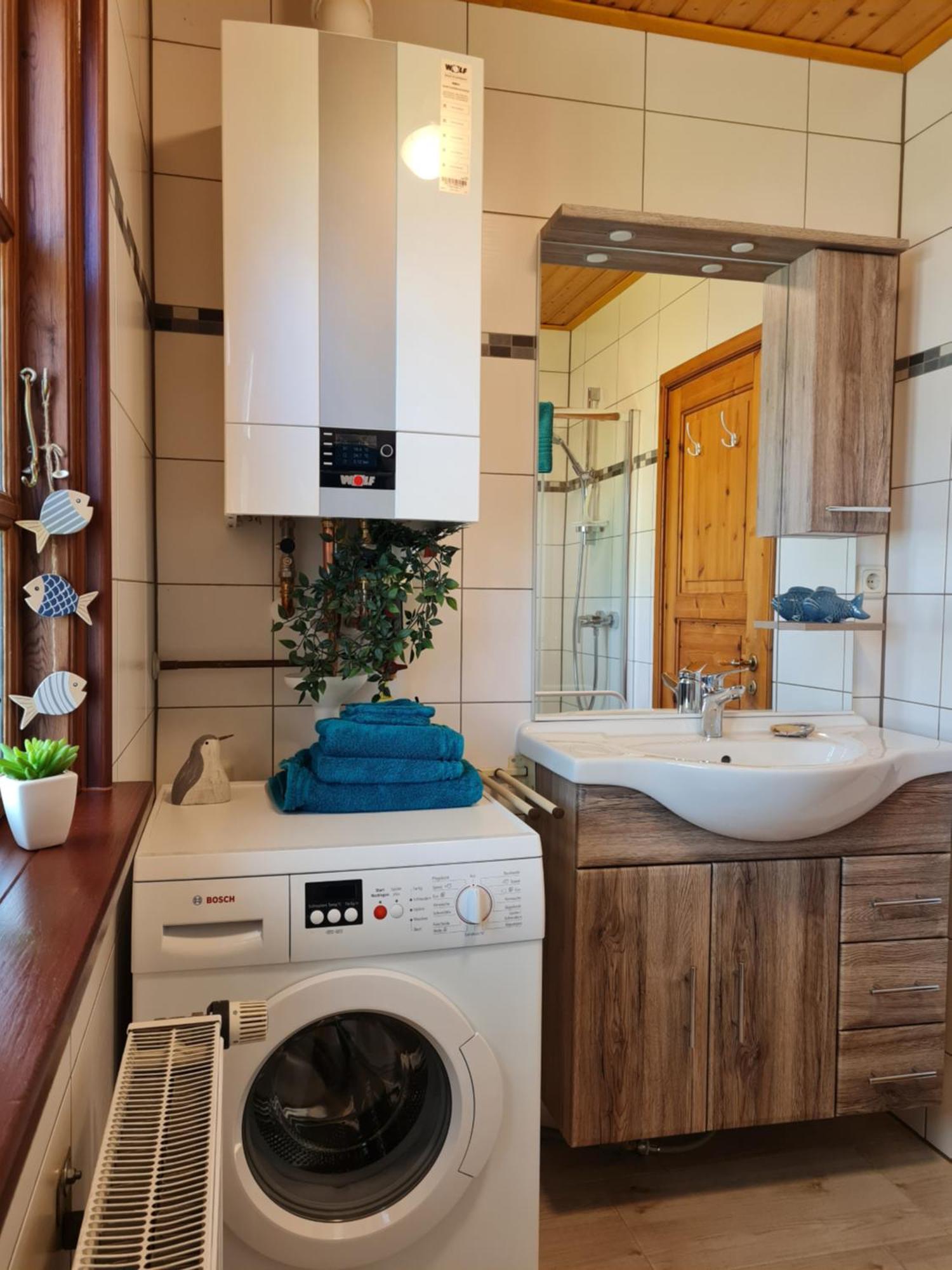 Ferienhaus Weitblick Busenwurth Buitenkant foto