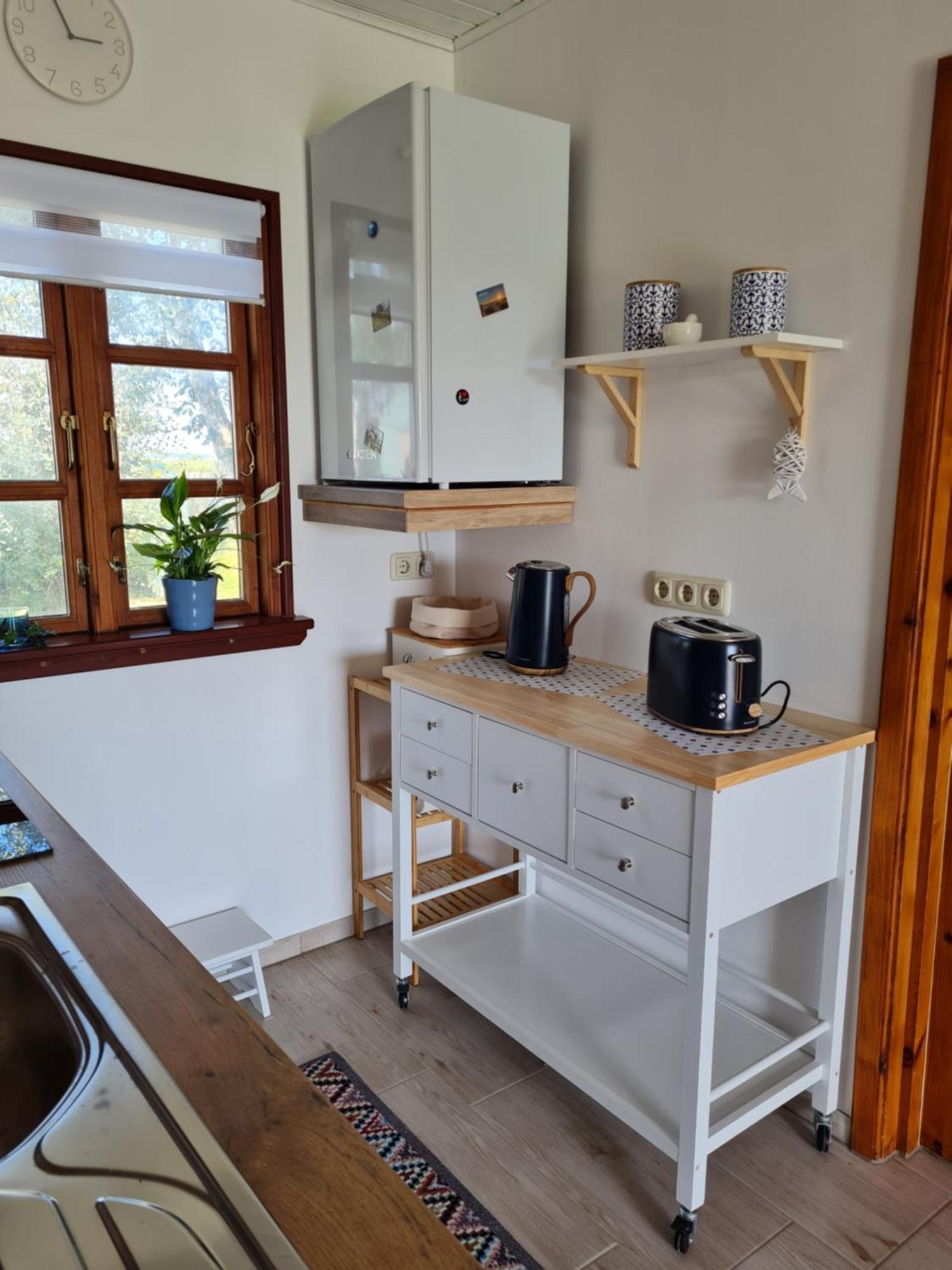 Ferienhaus Weitblick Busenwurth Buitenkant foto